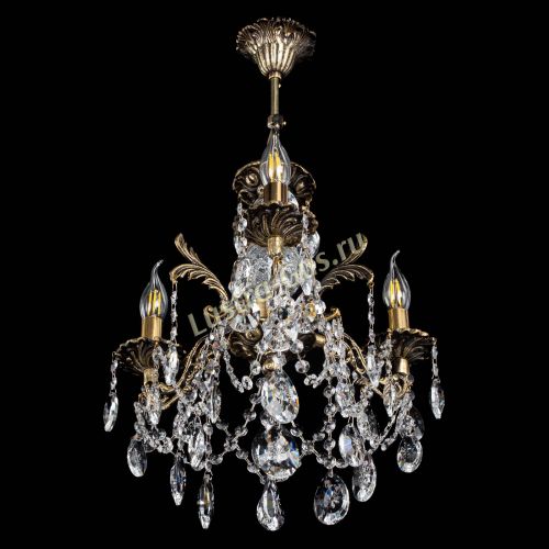 Люстра бронзовая Алфея №3/1 Звездочка в Симферополе Гусь Хрустальный