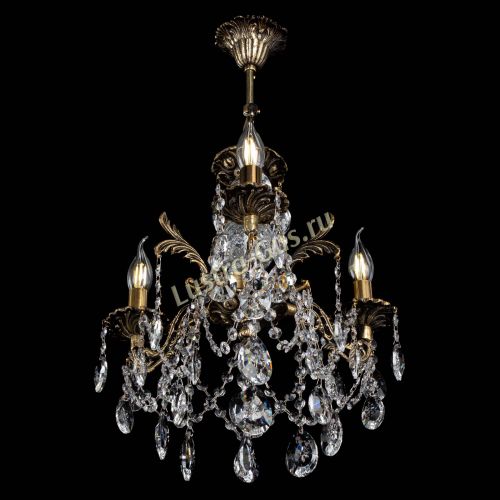 Люстра бронзовая Алфея №3/1 Звездочка в Симферополе Гусь Хрустальный