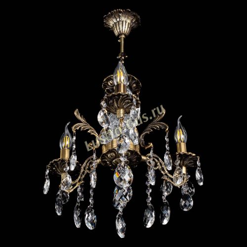 Люстра бронзовая Алфея №3/2 Баден в Симферополе Гусь Хрустальный