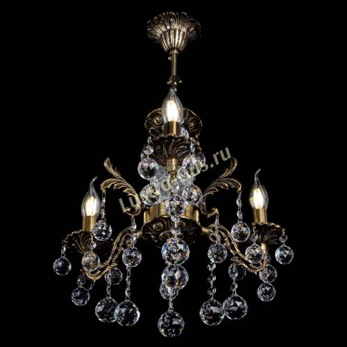 Люстра бронзовая Алфея №3/2 Шар в Симферополе Гусь Хрустальный