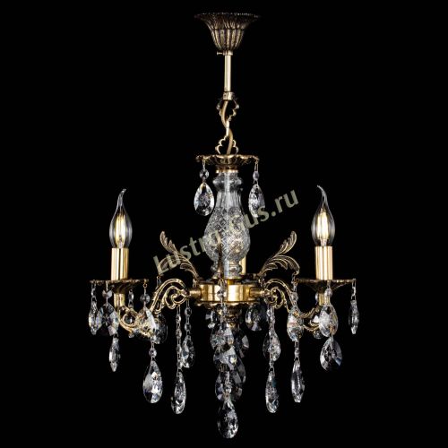 Люстра бронзовая Алфея №3/2 Звездочка в Симферополе Гусь Хрустальный