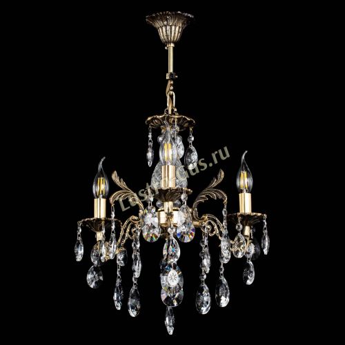 Люстра бронзовая Алфея №3/2 Звездочка в Симферополе Гусь Хрустальный