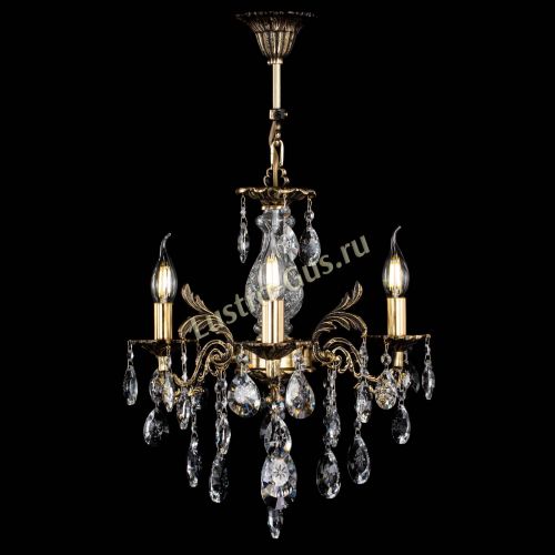 Люстра бронзовая Алфея №3/2 Звездочка в Симферополе Гусь Хрустальный