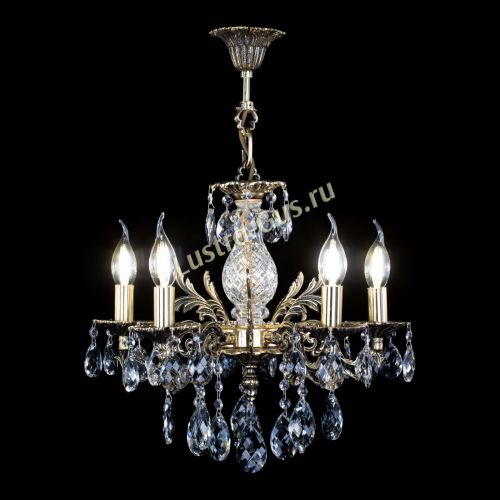 Люстра бронзовая Алфея №5/1 Баден в Симферополе Гусь Хрустальный