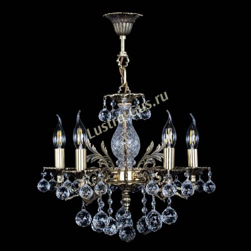 Люстра бронзовая Алфея №5/1 Шар в Симферополе Гусь Хрустальный