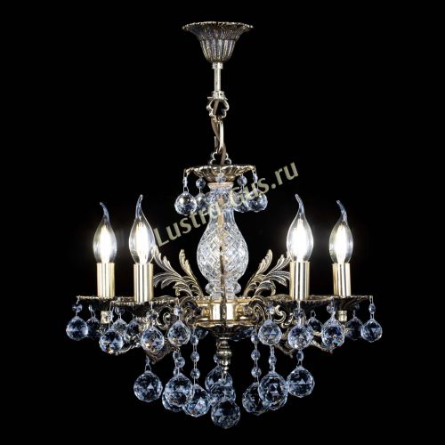 Люстра бронзовая Алфея №5/1 Шар в Симферополе Гусь Хрустальный