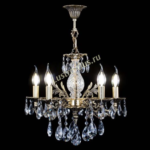 Люстра бронзовая Алфея №5/1 Журавлик в Симферополе Гусь Хрустальный