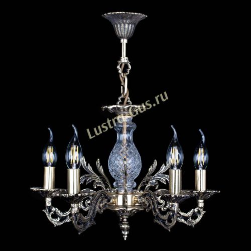 Люстра бронзовая Алфея №5/1 Баден в Симферополе Гусь Хрустальный