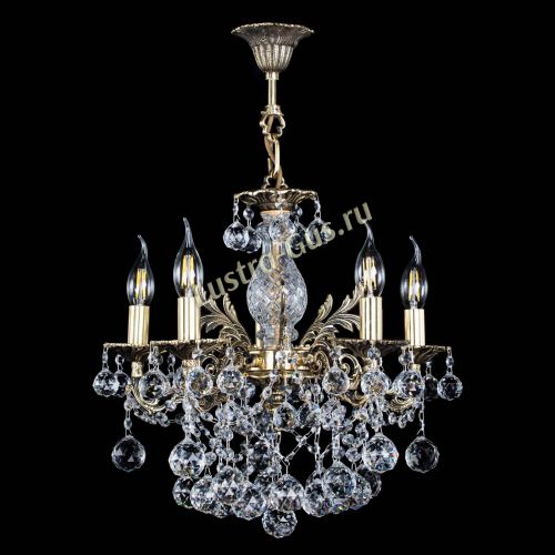 Люстра бронзовая Алфея №5/3 Шар в Симферополе Гусь Хрустальный