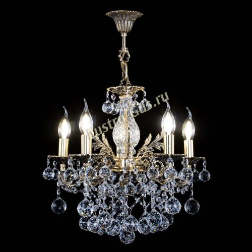 Люстра бронзовая Алфея №5/3 Шар в Симферополе Гусь Хрустальный