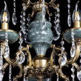 Люстра бронзовая Алфея №5 "Малахит" баден в Симферополе