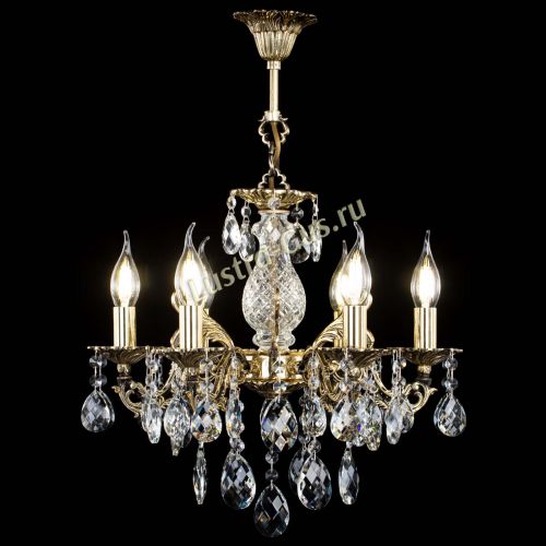 Люстра бронзовая Алфея №6/1 Баден в Симферополе Гусь Хрустальный