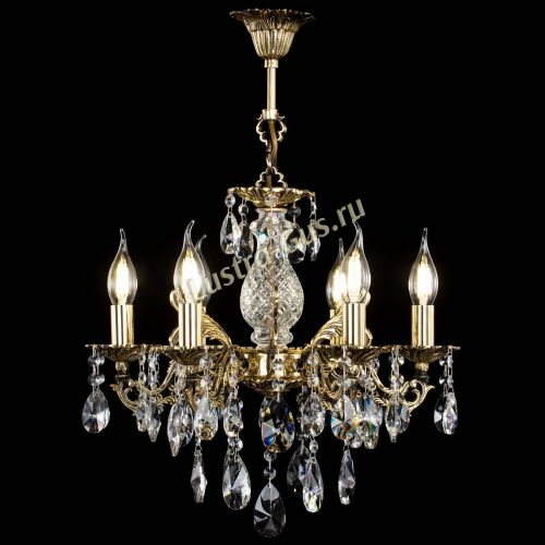 Люстра бронзовая Алфея №6/1 Лучик в Симферополе Гусь Хрустальный