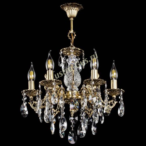 Люстра бронзовая Алфея №6/1 Лучик в Симферополе Гусь Хрустальный