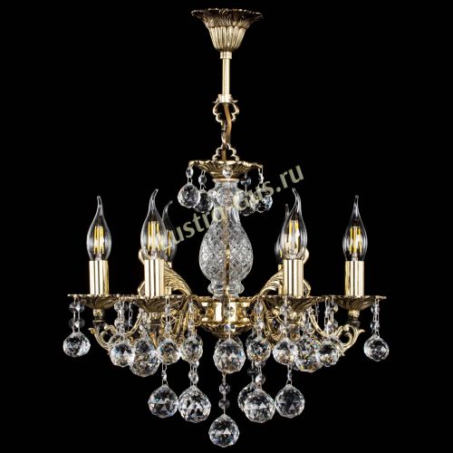 Люстра бронзовая Алфея №6/1 Шар в Симферополе Гусь Хрустальный