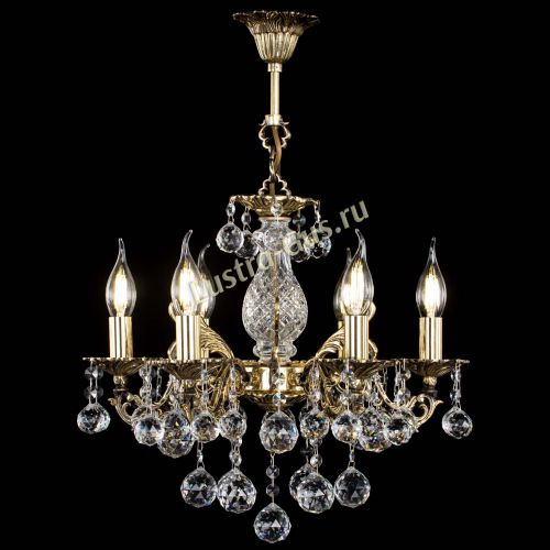 Люстра бронзовая Алфея №6/1 Шар в Симферополе Гусь Хрустальный