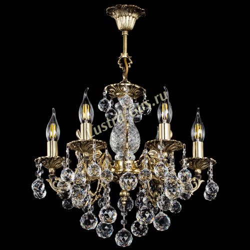 Люстра бронзовая Алфея №6/1 Шар в Симферополе Гусь Хрустальный