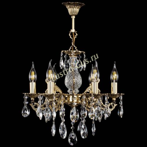 Люстра бронзовая Алфея №6/1 Журавлик в Симферополе Гусь Хрустальный