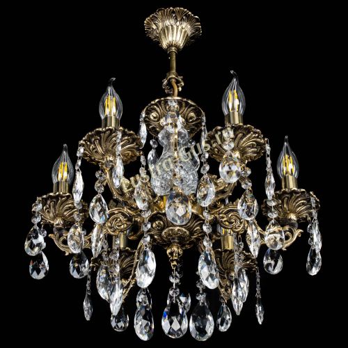 Люстра бронзовая Алфея №6/1 Журавлик в Симферополе Гусь Хрустальный