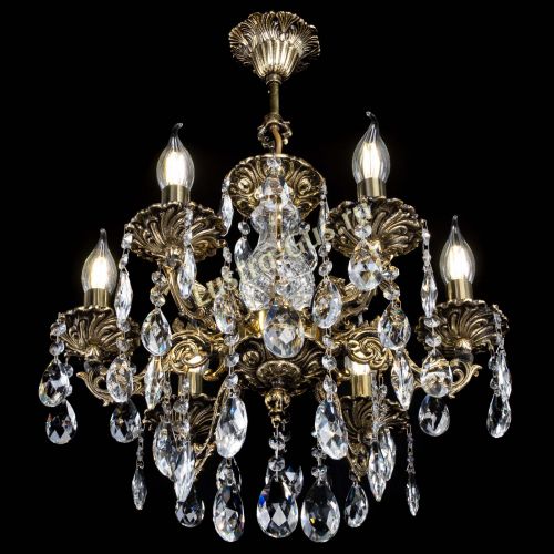 Люстра бронзовая Алфея №6/1 Журавлик в Симферополе Гусь Хрустальный