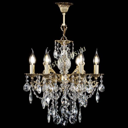 Люстра бронзовая Алфея №6/3 Баден в Симферополе Гусь Хрустальный