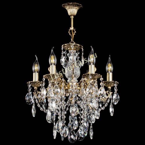 Люстра бронзовая Алфея №6/3 Баден в Симферополе Гусь Хрустальный