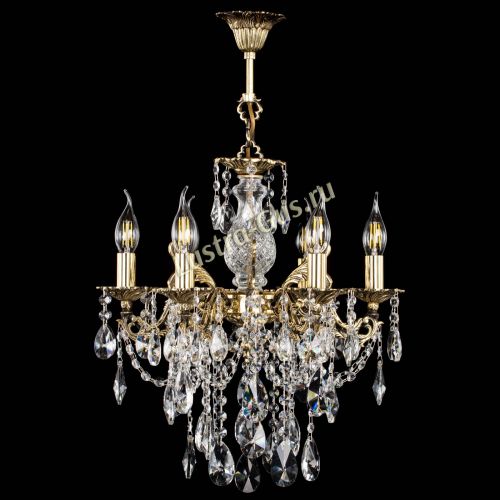 Люстра бронзовая Алфея №6/3 Лучик в Симферополе Гусь Хрустальный