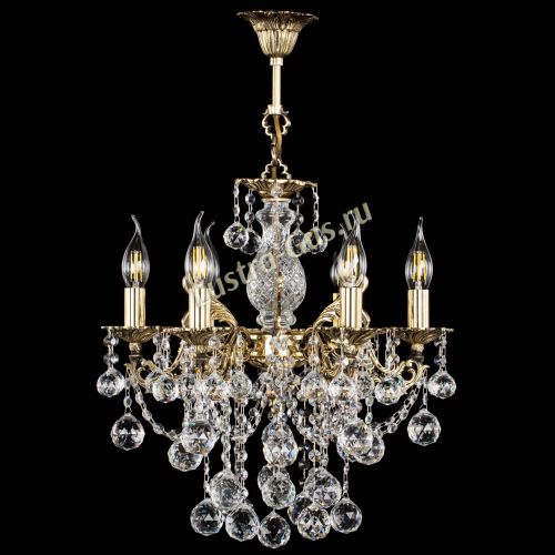 Люстра бронзовая Алфея №6/3 Шар в Симферополе Гусь Хрустальный