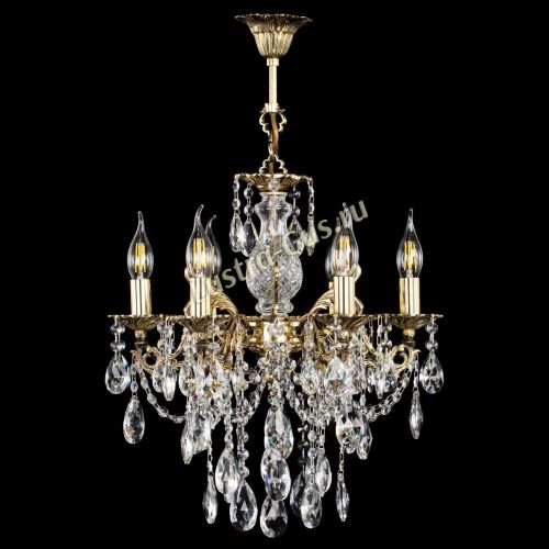 Люстра бронзовая Алфея №6/3 Журавлик в Симферополе Гусь Хрустальный