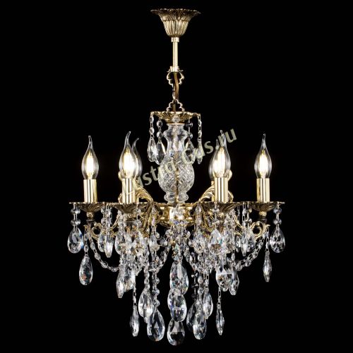 Люстра бронзовая Алфея №6/3 Журавлик в Симферополе Гусь Хрустальный