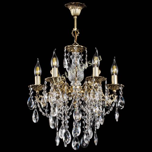 Люстра бронзовая Алфея №6/3 Журавлик в Симферополе Гусь Хрустальный