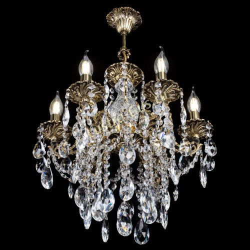 Люстра бронзовая Алфея №6/3 Журавлик в Симферополе Гусь Хрустальный