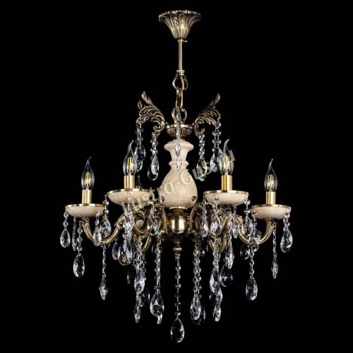 Люстра Алфея №6 с камнем журавлик в Симферополе Гусь Хрустальный