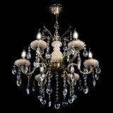 Люстра Алфея №6 с камнем журавлик в Симферополе