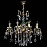 Люстра бронзовая Алфея Малахит №8 баден в Симферополе