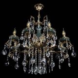 Люстра бронзовая Алфея Малахит №8 баден в Симферополе