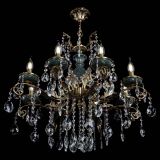 Люстра бронзовая Алфея Малахит №8 баден в Симферополе