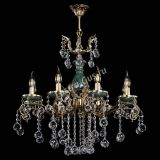 Люстра бронзовая Алфея Малахит №8 шар в Симферополе