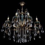 Люстра бронзовая Алфея Малахит №8 журавлик в Симферополе