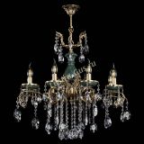 Люстра бронзовая Алфея Малахит №8 звездочка в Симферополе