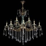 Люстра бронзовая Алфея Малахит №12 журавлик в Симферополе