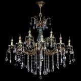 Люстра бронзовая Алфея Малахит №12 звездочка в Симферополе