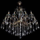 Люстра бронзовая Алфея Малахит №12 звездочка в Симферополе