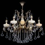 Люстра бронзовая Алфея Оникс №6/2 шар в Симферополе