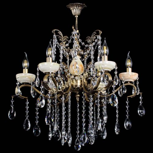 Люстра бронзовая Алфея Оникс №6 журавлик в Симферополе Гусь Хрустальный