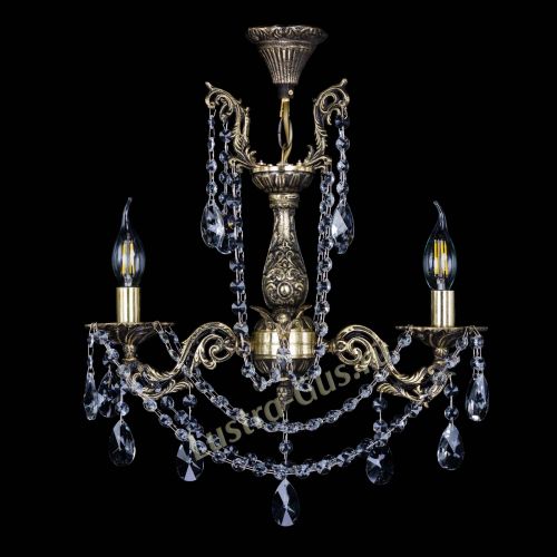 Бронзовая люстра Ариадна №2 Лучик в Симферополе Гусь Хрустальный