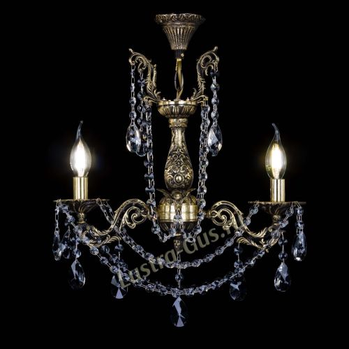 Бронзовая люстра Ариадна №2 Лучик в Симферополе Гусь Хрустальный