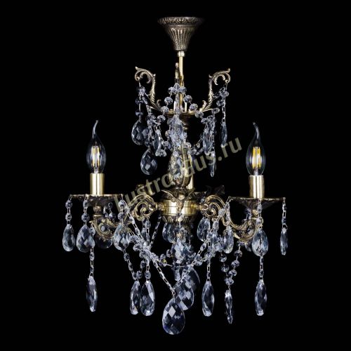 Люстра бронзовая Ариадна №3 Баден в Симферополе Гусь Хрустальный