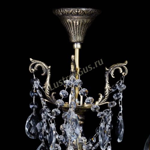 Люстра бронзовая Ариадна №3 Баден в Симферополе Гусь Хрустальный