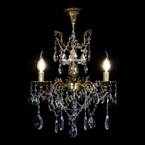 Люстра бронзовая Ариадна №3 Журавлик в Симферополе Гусь Хрустальный